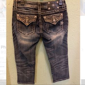 Miss me cropped jeans